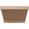 Ekena Millwork 6in. W x 4in. H x 24in. L Burlington Woodgrain TimberThane Rafter Tail, Primed Tan RFTUR06X04X24BURRCPR - alternate 2